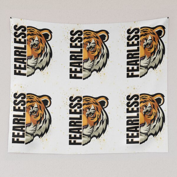 Item preview, Fearless-White Background  designed and sold by Trendi61.