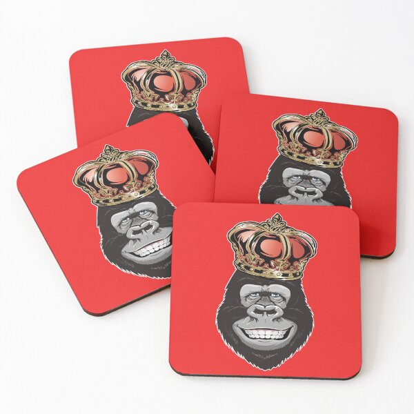 Item preview, King Gorilla with Crown designed and sold by studioss76.