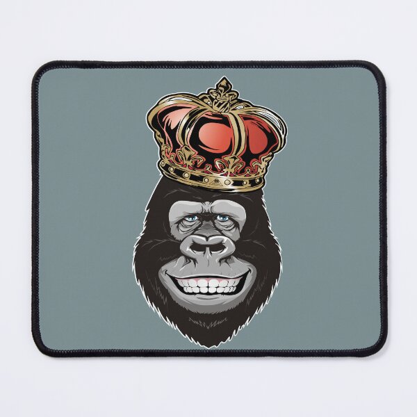 Item preview, King Gorilla with Crown designed and sold by studioss76.