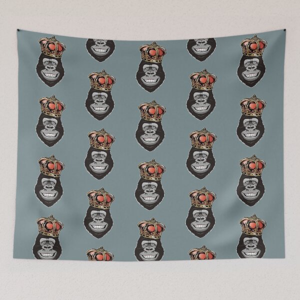 Item preview, King Gorilla with Crown designed and sold by studioss76.
