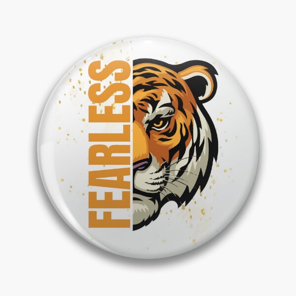 Item preview, Fearless-White Background  designed and sold by Trendi61.