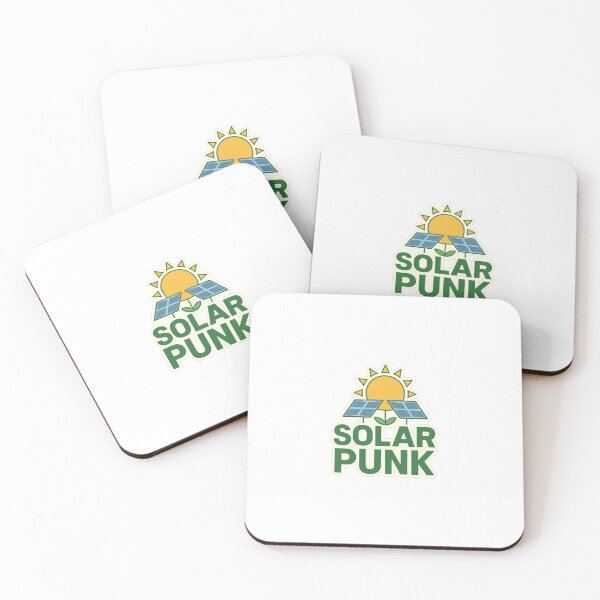 Item preview, Solarpunk Future Sticker – Eco-Friendly Green Tech Aesthetic for Sustainable Living designed and sold by DJCApparel.