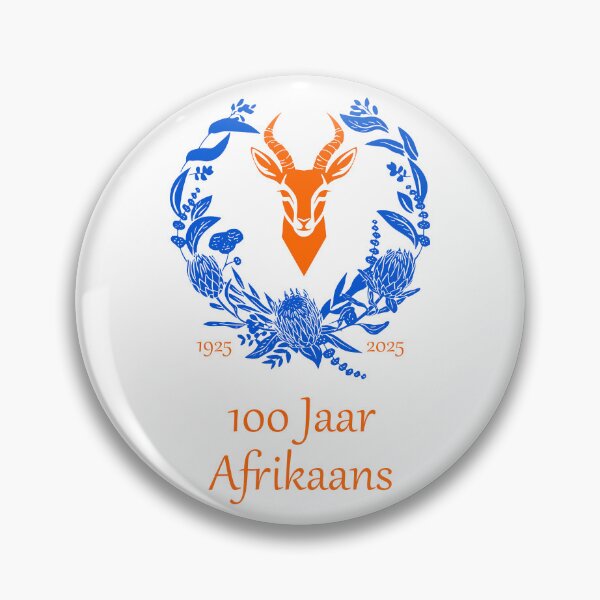 Item preview, Afrikaans 100 Jaar Wreath Blue and Orange designed and sold by Boerekaner.