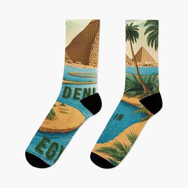 Item preview, Denial Is A river In Egypt Funny Art designed and sold by Modern-Tropical.