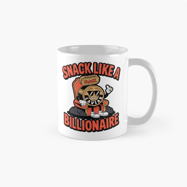 Item preview, snack like a billionaire funny caviar quote designed and sold by lino4king.