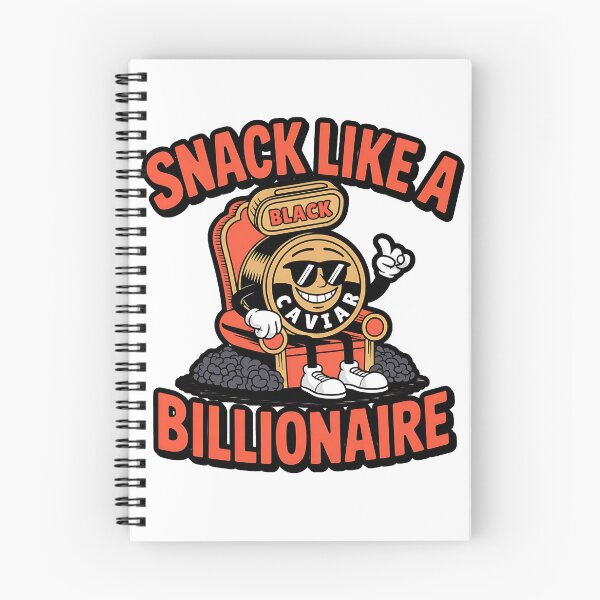 Item preview, snack like a billionaire funny caviar quote designed and sold by lino4king.