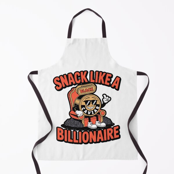 Item preview, snack like a billionaire funny caviar quote designed and sold by lino4king.