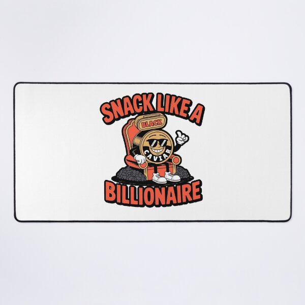 Item preview, snack like a billionaire funny caviar quote designed and sold by lino4king.