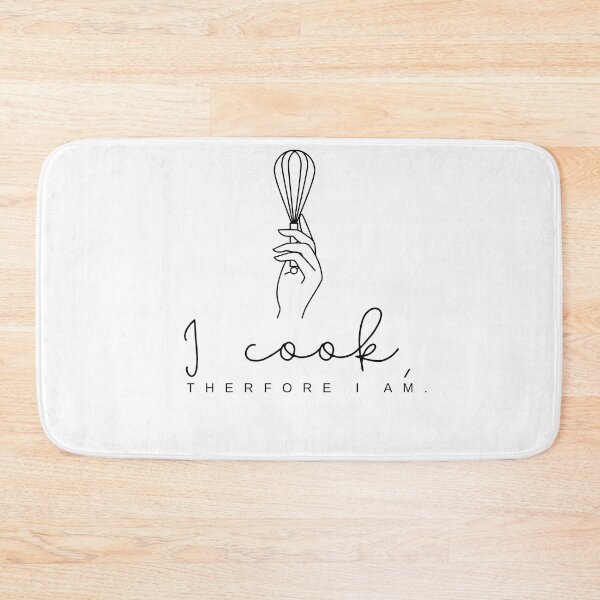 Item preview, I cook, therefore I am designed and sold by OVERSAI.