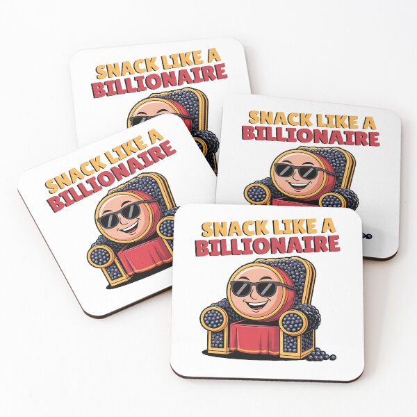 Item preview, snack like a billionaire funny caviar quote designed and sold by lino4king.