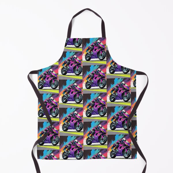 Item preview, Colorful Motorcycle Detail Purple Pink Sportbike Speed Demon designed and sold by Moto Graphix.
