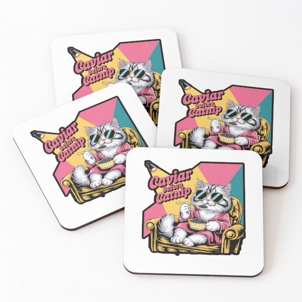 Item preview, caviar before catnip funny caviar quote designed and sold by lino4king.