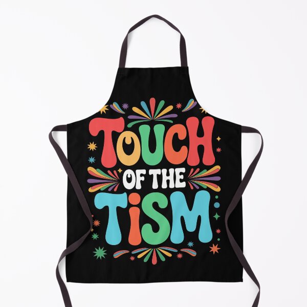 Item preview, Touch Of The Tism Autism Audhd Pride 1970s Aesthetic designed and sold by SubtleSplit.