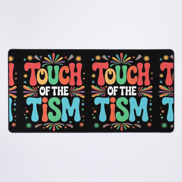 Item preview, Touch Of The Tism Autism Audhd Pride 1970s Aesthetic designed and sold by SubtleSplit.