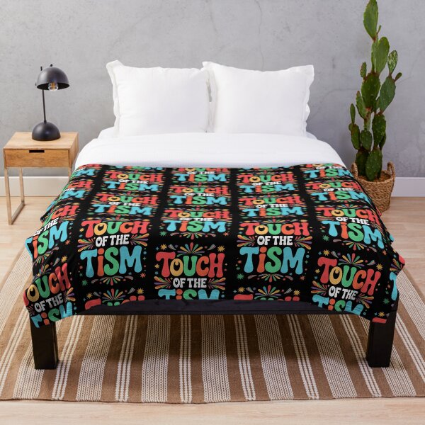 Item preview, Touch Of The Tism Autism Audhd Pride 1970s Aesthetic designed and sold by SubtleSplit.