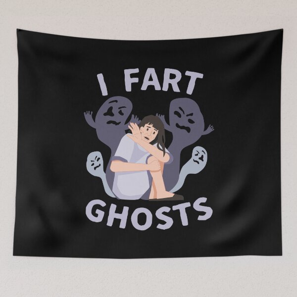 Item preview, I Fart Ghosts designed and sold by UNK-Fatigues.