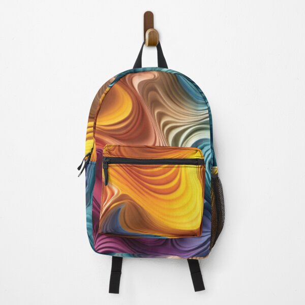 Item preview, Layered Rainbow Pattern designed and sold by Smiling Collie Designs.