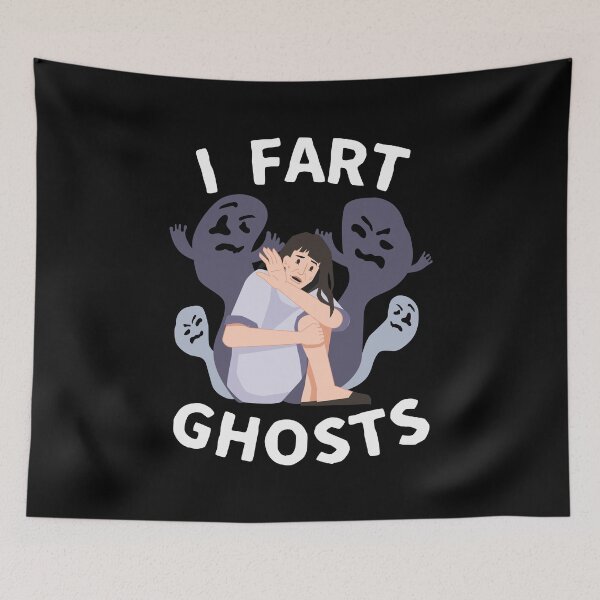 Item preview, I Fart Ghosts designed and sold by UNK-Fatigues.