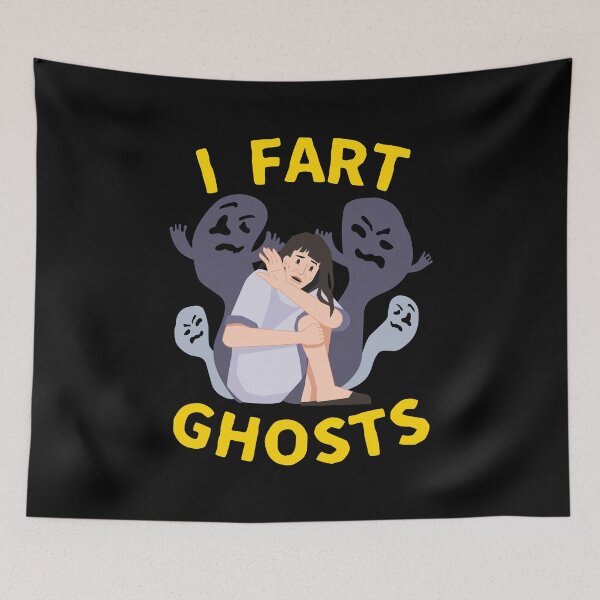 Item preview, I Fart Ghosts designed and sold by UNK-Fatigues.