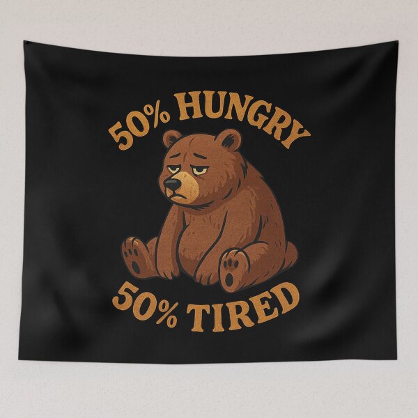 Item preview, 50% HUNGRY designed and sold by Yinny Design.