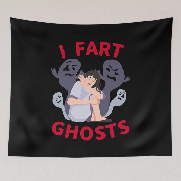 Item preview, I Fart Ghosts designed and sold by UNK-Fatigues.