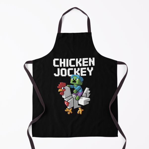 Item preview, Chicken Jockey funny zombie riding chicken minecraft designed and sold by BrightNook.
