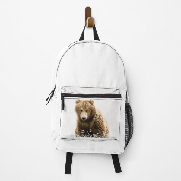 Item preview, Bear Cub in Bathtub, Neutral Print, Bear Bathing, Animals in Bathtub Art by Synplus designed and sold by synplus.