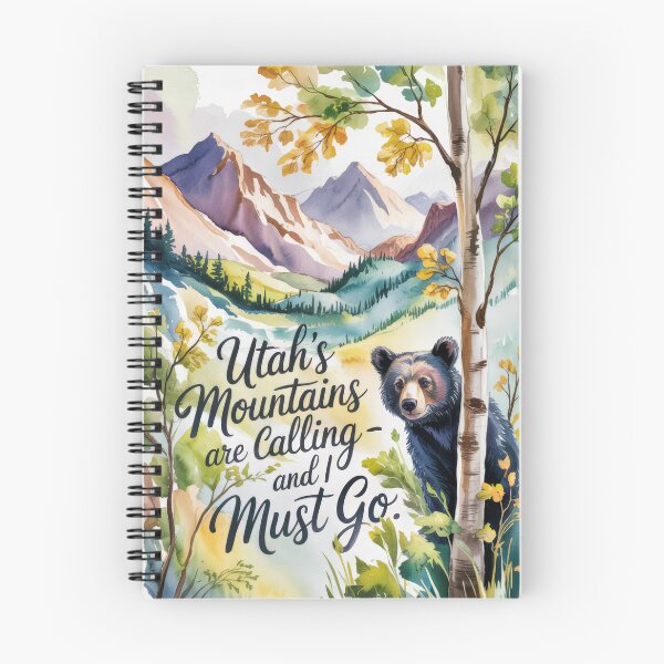 Item preview, Calling from Utah’s Mountains designed and sold by Kaurisdigital.