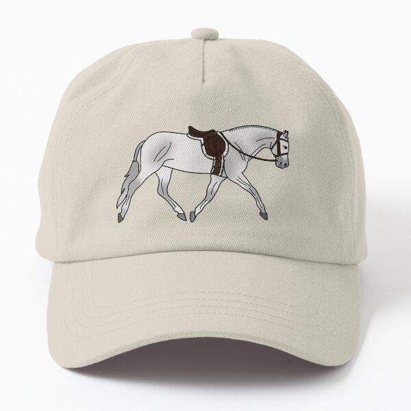 Aperçu de l'œuvre Cheval de chasse gris créée et vendue par Trotting Hooves.