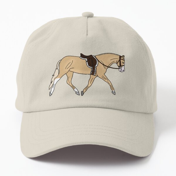 Aperçu de l'œuvre Cheval de chasse Palomino créée et vendue par Trotting Hooves.
