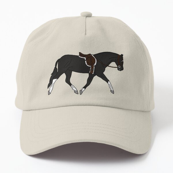 Aperçu de l'œuvre Cheval de chasse noir créée et vendue par Trotting Hooves.