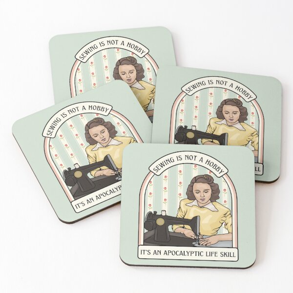 Item preview, Sewing is Not a Hobby It's an Apocalyptic Life Skill designed and sold by Unhinged Heather.
