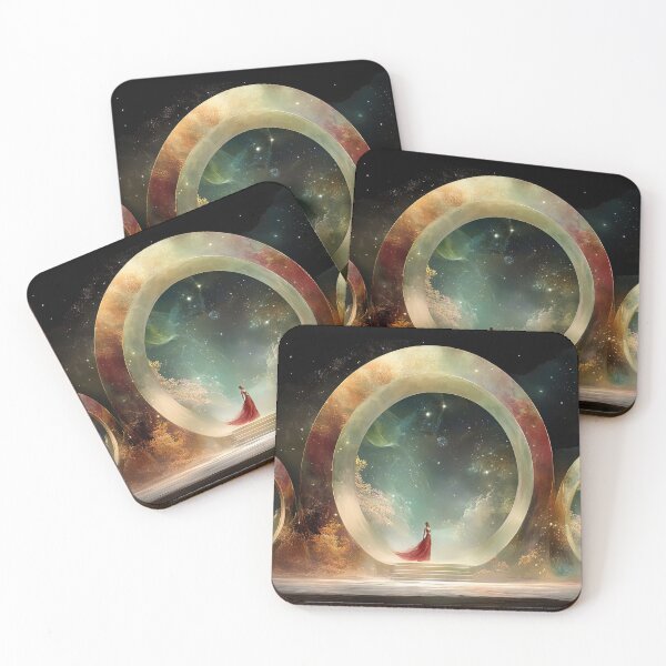 Item preview, Stellar Passage: Whispers of the Cosmic Gate designed and sold by bloorose.