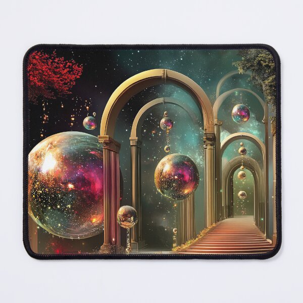 Item preview, Astral Promenade: Whispers of the Cosmic Gardens designed and sold by bloorose.