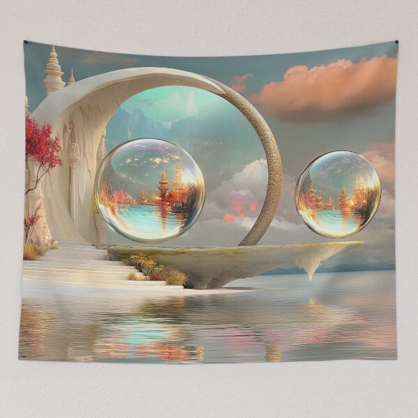 Item preview, Reflected Realms: Whispers of the Orb Weaver's Coast designed and sold by bloorose.
