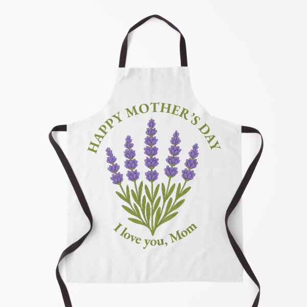 Item preview, Lavender Flower Art – I Love You, Mom (Mother’s Day) designed and sold by Patternicity.