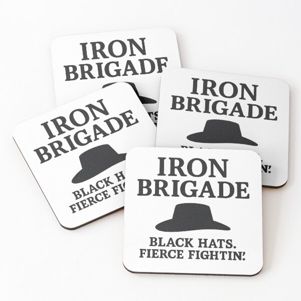 Item preview, Iron Brigade Black Hats Fierce Civil War Tribute  designed and sold by The Junto Shop.