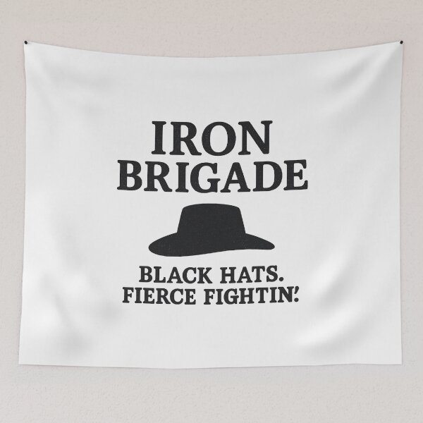 Item preview, Iron Brigade Black Hats Fierce Civil War Tribute  designed and sold by The Junto Shop.