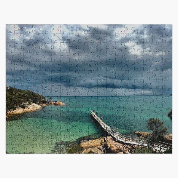 Item preview, Great Oyster Bay from the Freycinet Peninsula, Tasmania Jigsaw Puzzle designed and sold by Alchersone-Art.