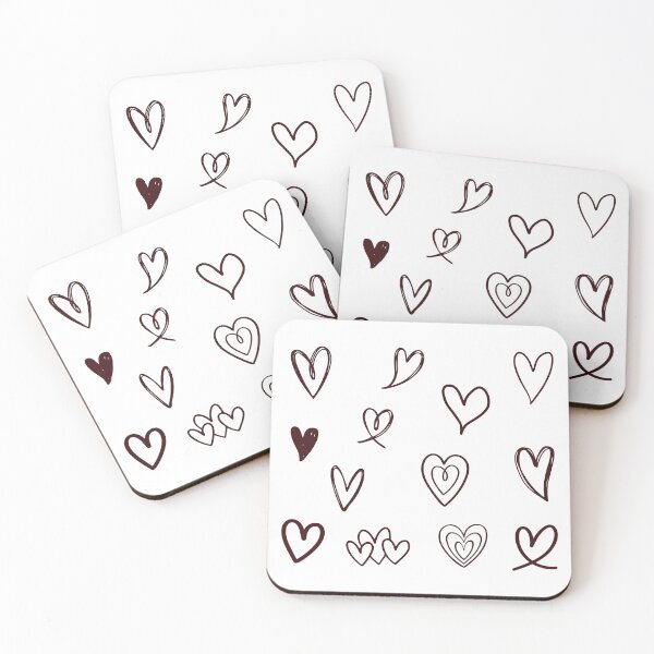 Item preview, Hearts designed and sold by Paper Drip.