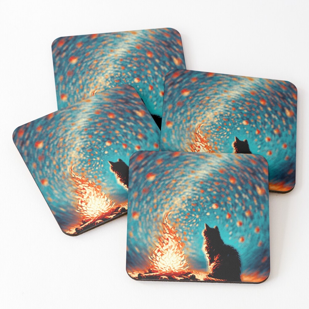 Item preview, Coasters (Set of 4) designed and sold by SoliKenZ.