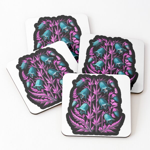 Item preview, Wolfsbane Deadly Nightshade Monkshood Purple and Blue Design designed and sold by WickedLibrary.