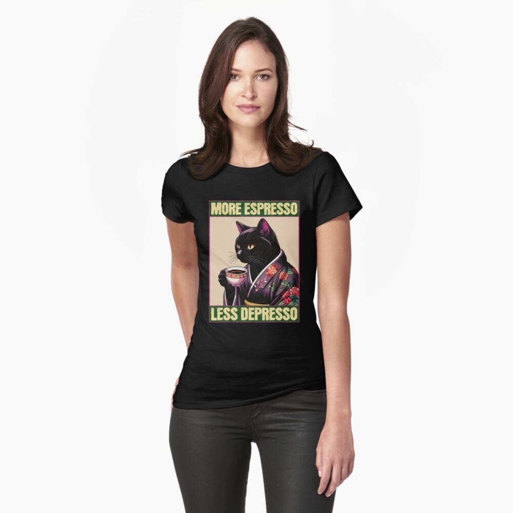 Item preview, Fitted T-Shirt designed and sold by InkyGenies.