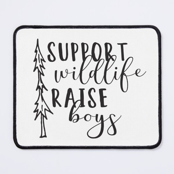 Item preview, Support Wildlife Raise Boys designed and sold by TheEmptyBottleStudio.