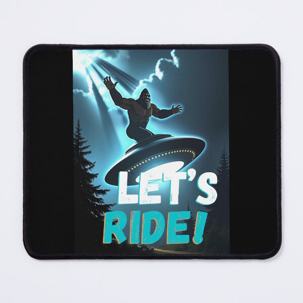 Item preview, Copy of Bigfoot Riding A UFO Let's Ride! designed and sold by Nextlevellife.