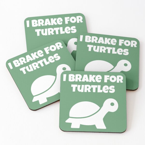 Item preview, I brake for turtles designed and sold by Strings  Stan.
