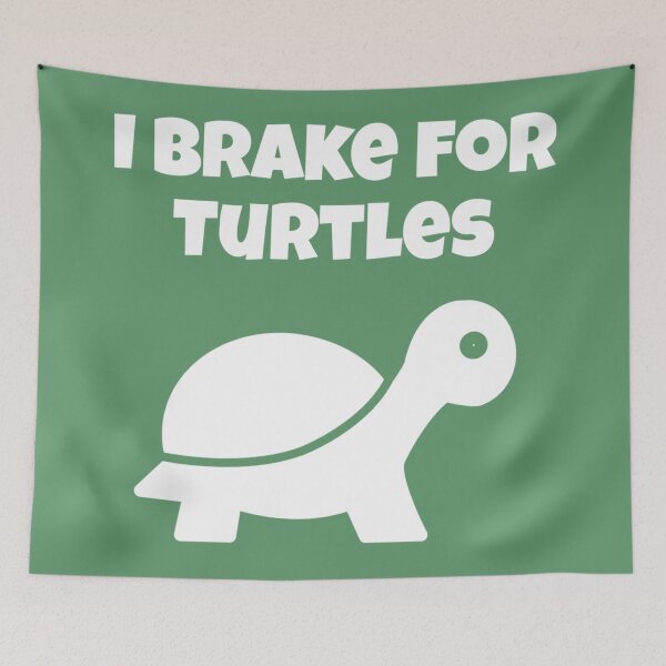 Item preview, I brake for turtles designed and sold by Strings  Stan.