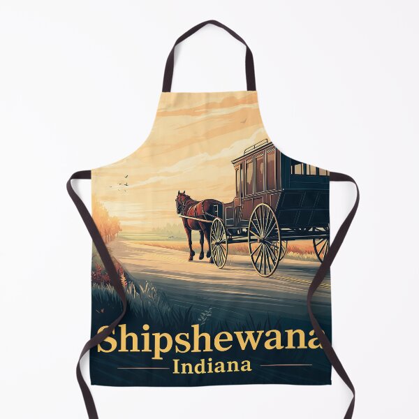 Item preview, Shipshewana, Indiana Travel Poster designed and sold by Boddicca.