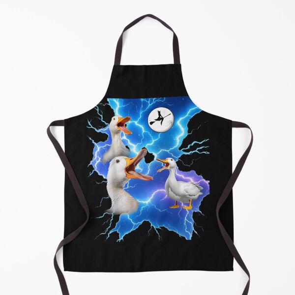 Item preview, Howl At Moon Funny Weird Cursed Pekin Duck Lover For 3 Ducks designed and sold by MOHAMED FRASER.