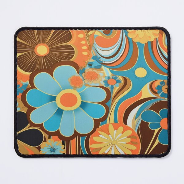 Item preview, Retro Wallpaper Design designed and sold by Smiling Collie Designs.